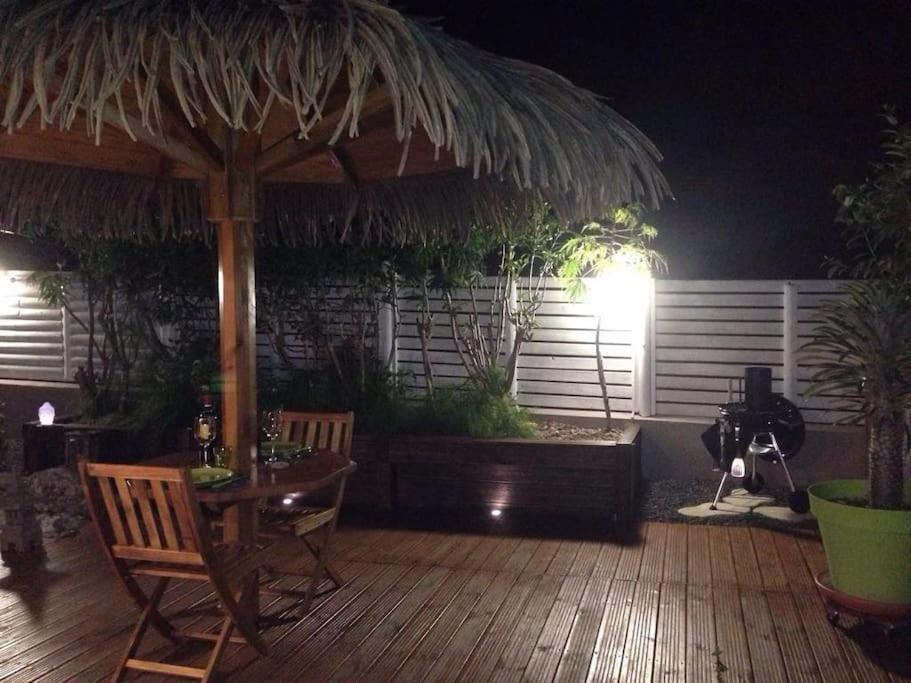 Charmant Bungalow Un P'Tit Coin De Paradis Saint-Francois  Ngoại thất bức ảnh