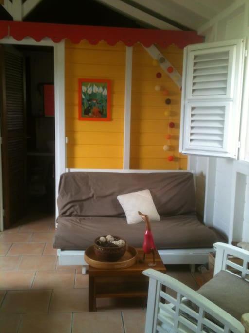 Charmant Bungalow Un P'Tit Coin De Paradis Saint-Francois  Ngoại thất bức ảnh